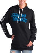 G-III 4HER BY CARL BANKS Women's G-III 4Her by Carl Banks Black Carolina Panthers Extra Inning Pullover Hoodie