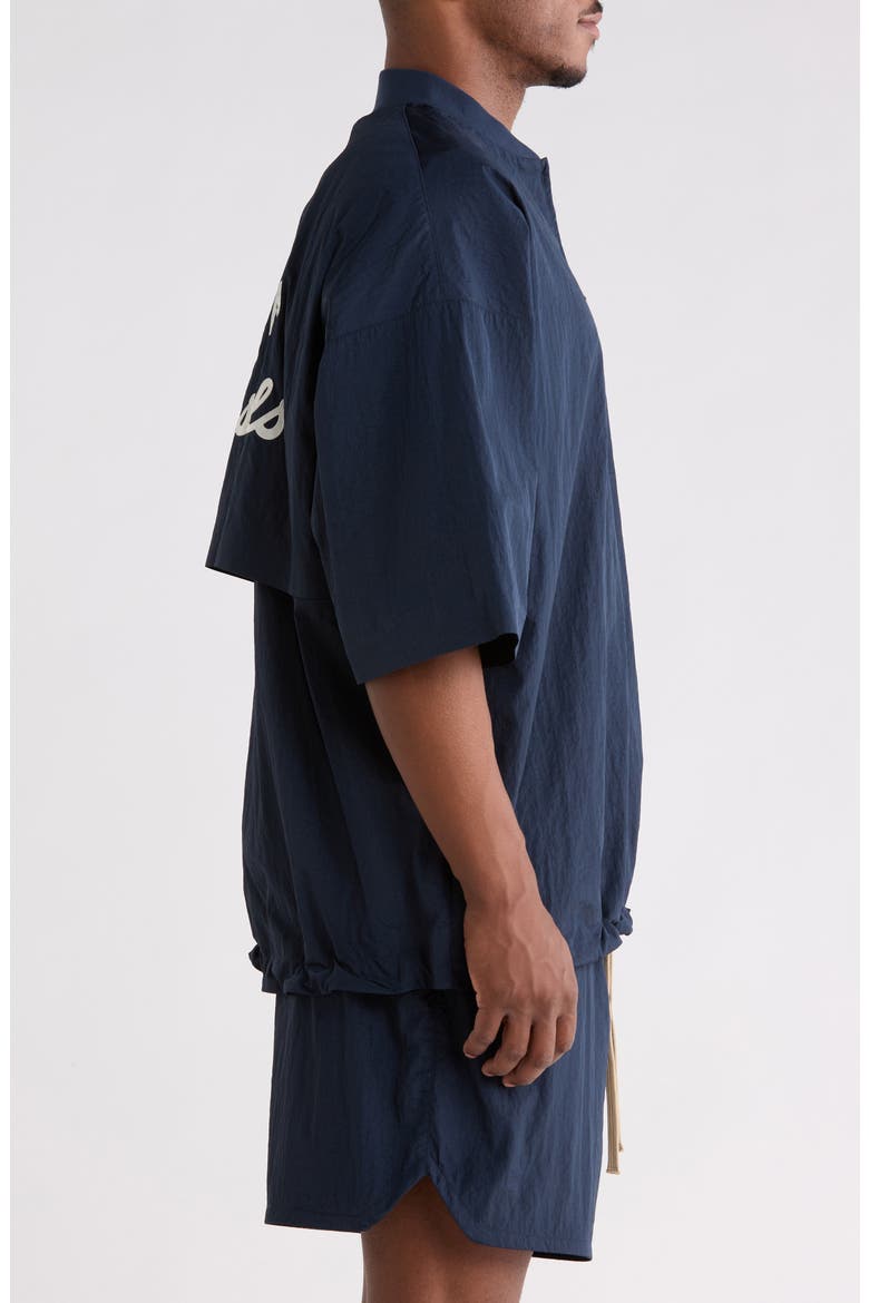 Yankees Three-Quarter-Sleeve Pullover, Alternate, color, DARK SAPPHIRE
