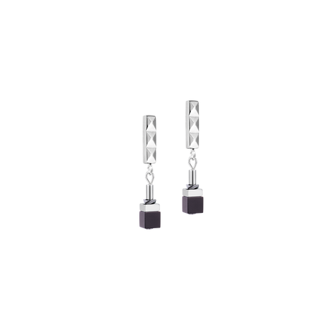 Cube Eclipse Stud Earrings