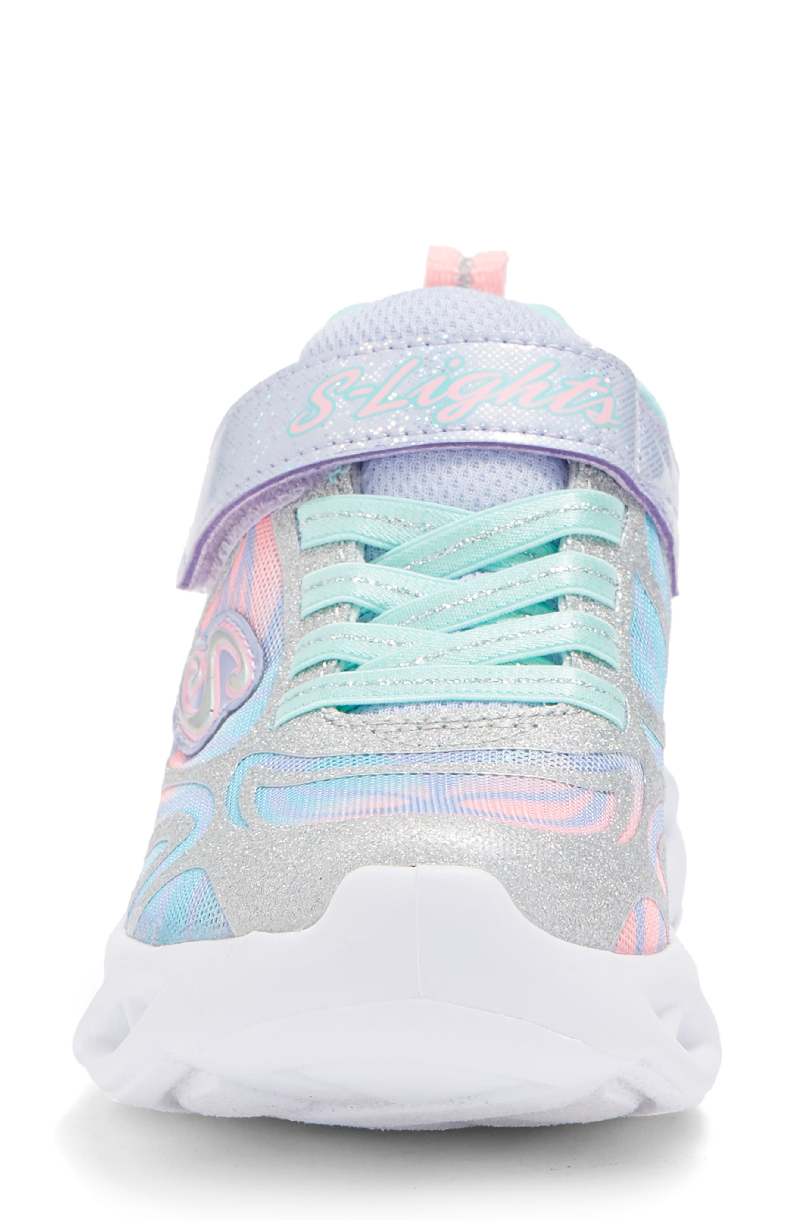 SKECHERS S Lights Twisty Brights Dazzle Flash Sneaker, Alternate, color, 