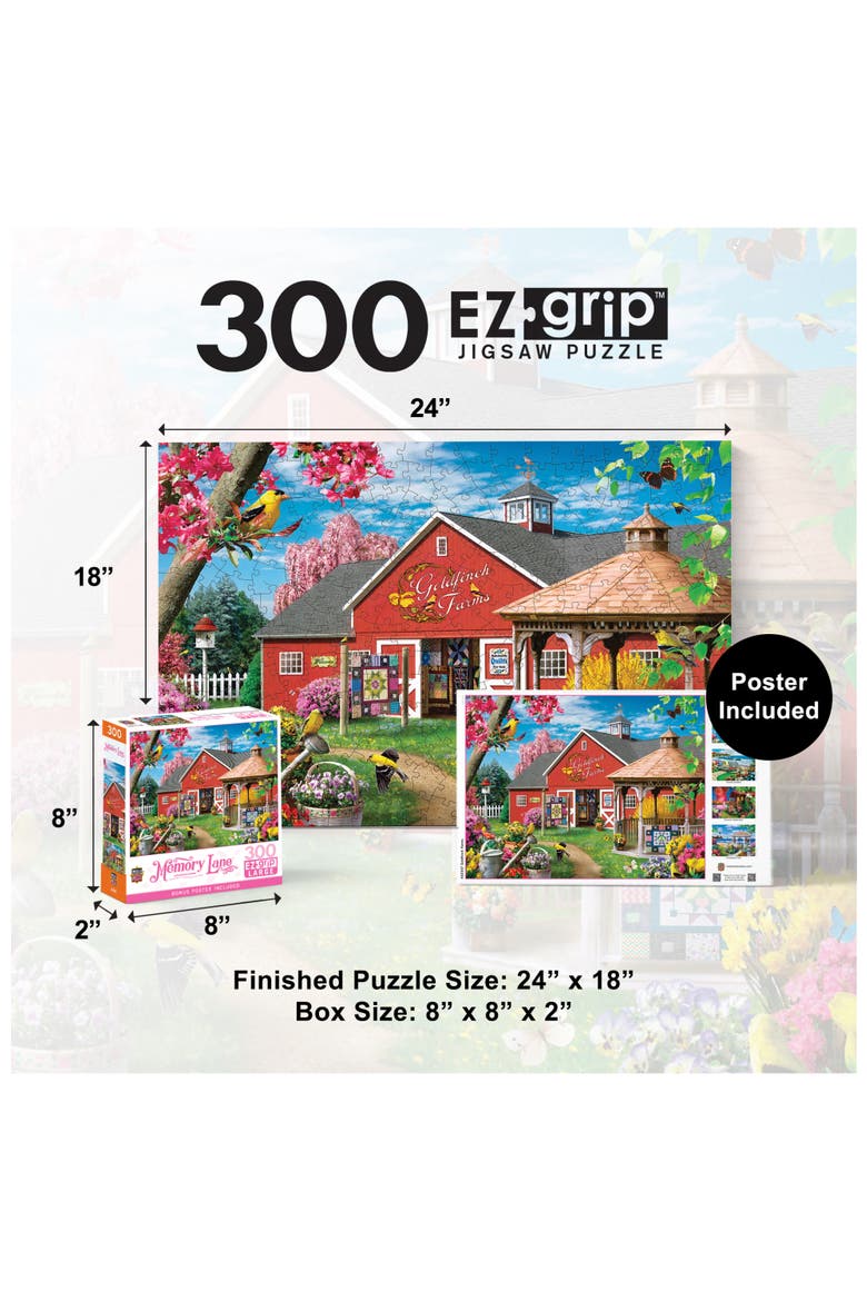 Goldfinch Farms 300 Piece Jigsaw Puzzle, Alternate, color, Multicolor