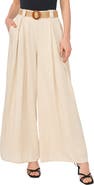 Halogen® Wide Leg Belted Pants