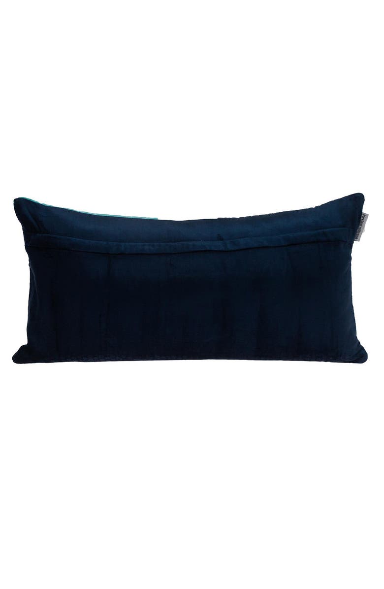 PARKLAND COLLECTION Hiro Throw Pillow, Alternate, color, Navy
