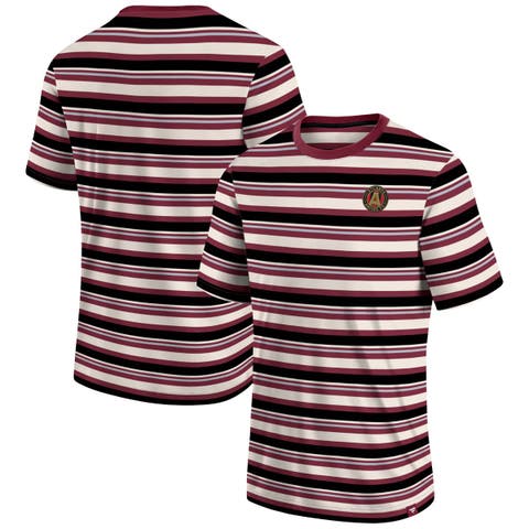 Men's Fanatics Branded Red Atlanta United FC Shot Clock Stripe T-Shirt