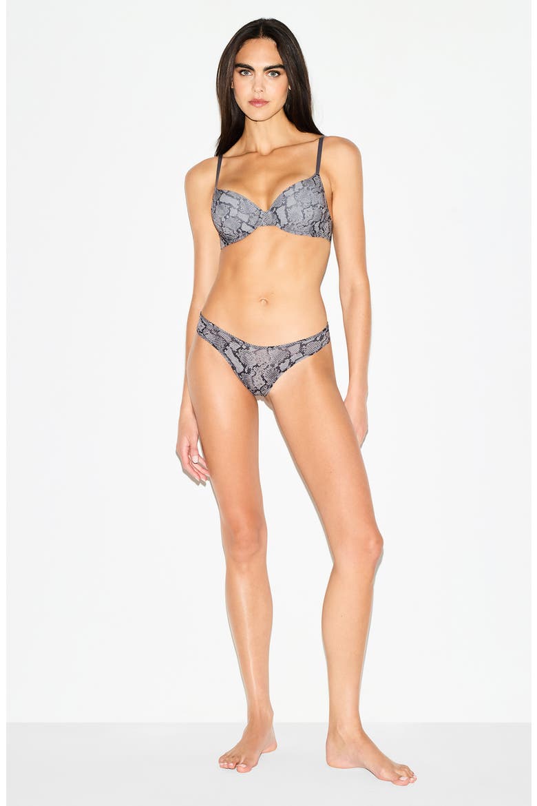 Fits Everybody T-Shirt Bra, Alternate, color, SHADOW SNAKE PRINT