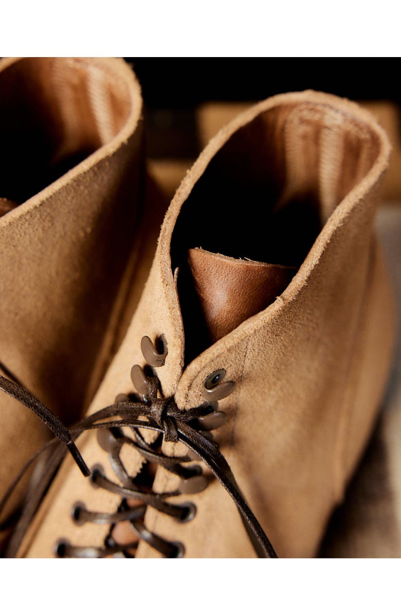 Fortela Viberg X Fortela Cordovan Leather Boots, Alternate, color, Natural