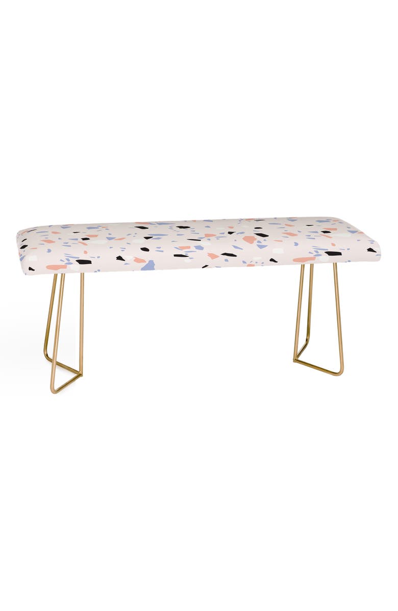 Deny Designs Emanuela Carratoni Terrazzo Bench, Main, color,