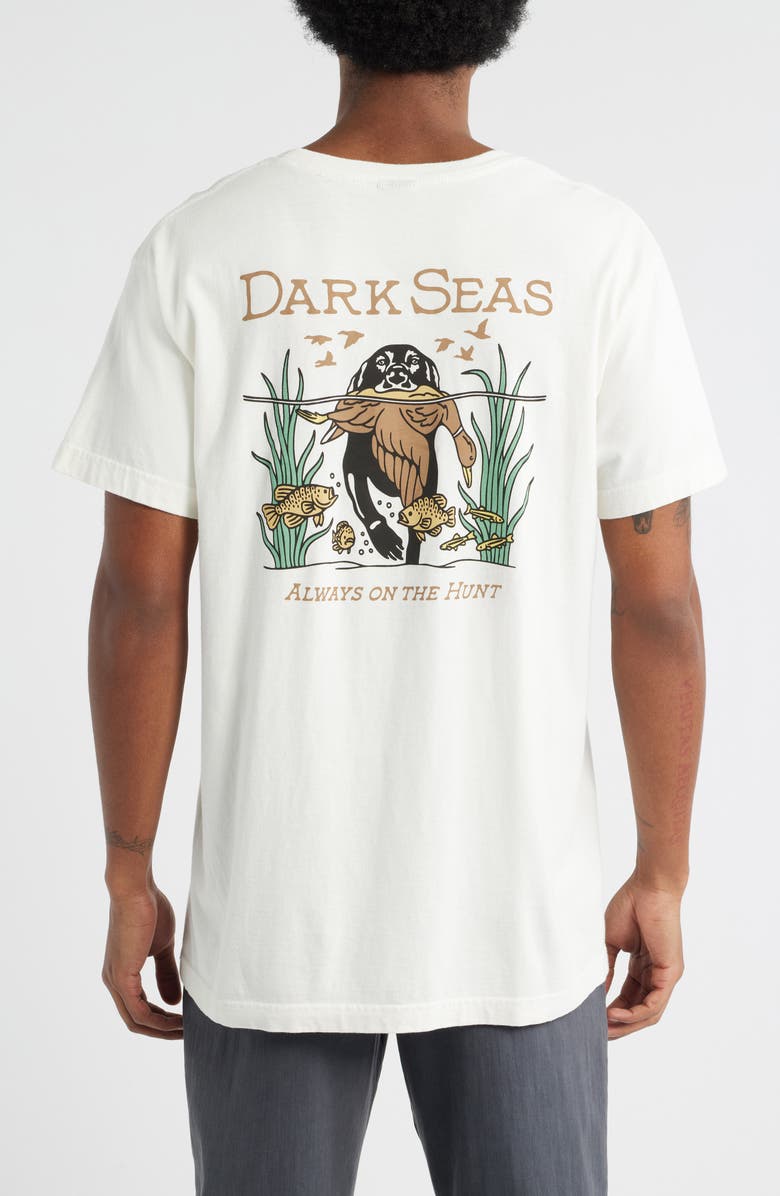 DARK SEAS Duck Blind Cotton Graphic T-Shirt, Alternate, color, Tofu