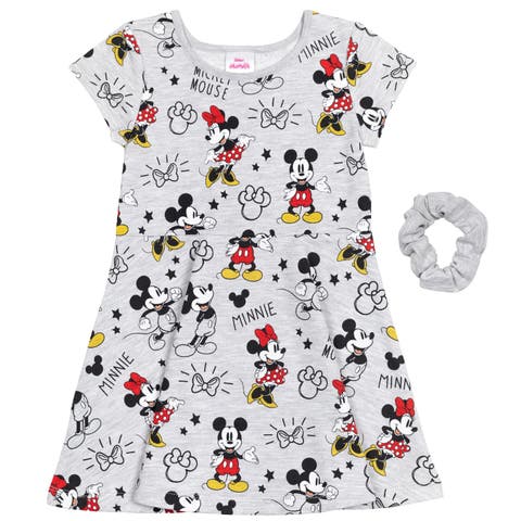 Skater Dress & Scrunchie Set