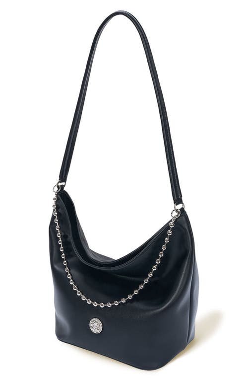ORYANY ORYANY BALL CHAIN BUCKET SHOULDER BAG 