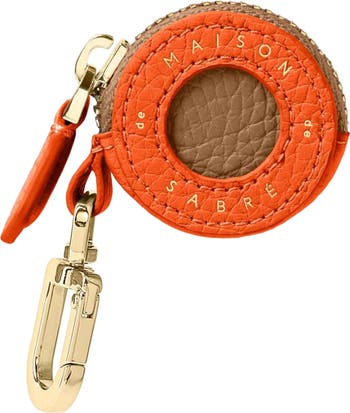 Leather AirTag Charm