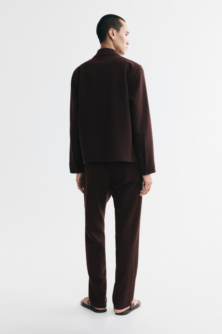 Regular-fit Twill Pants, Alternate, color, Dark brown