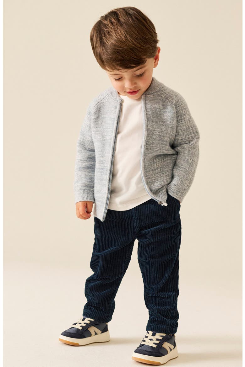 Kids' Corduroy Barrel Leg Pants, Alternate, color, BLUE