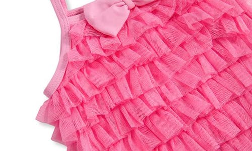 HABITUAL HABITUAL KIDS RUFFLE TIERED ONE-PIECE SWIMSUIT