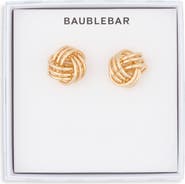 BaubleBar Lennox Knot Stud Earrings