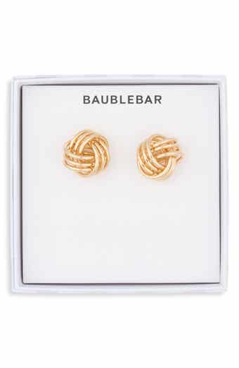 Lennox Knot Stud Earrings