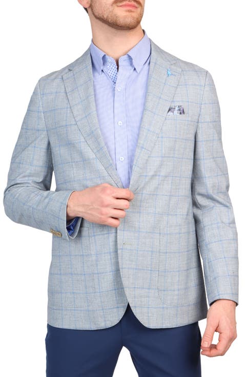 Mélange Windowpane Sport Coat