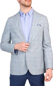 TailorByrd Mélange Windowpane Sport Coat