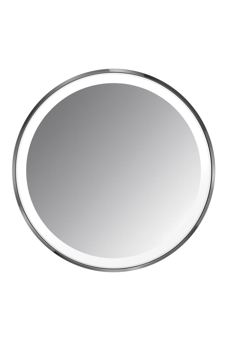 4-Inch Sensor Makeup Mirror Compact, Main, color, BLACK