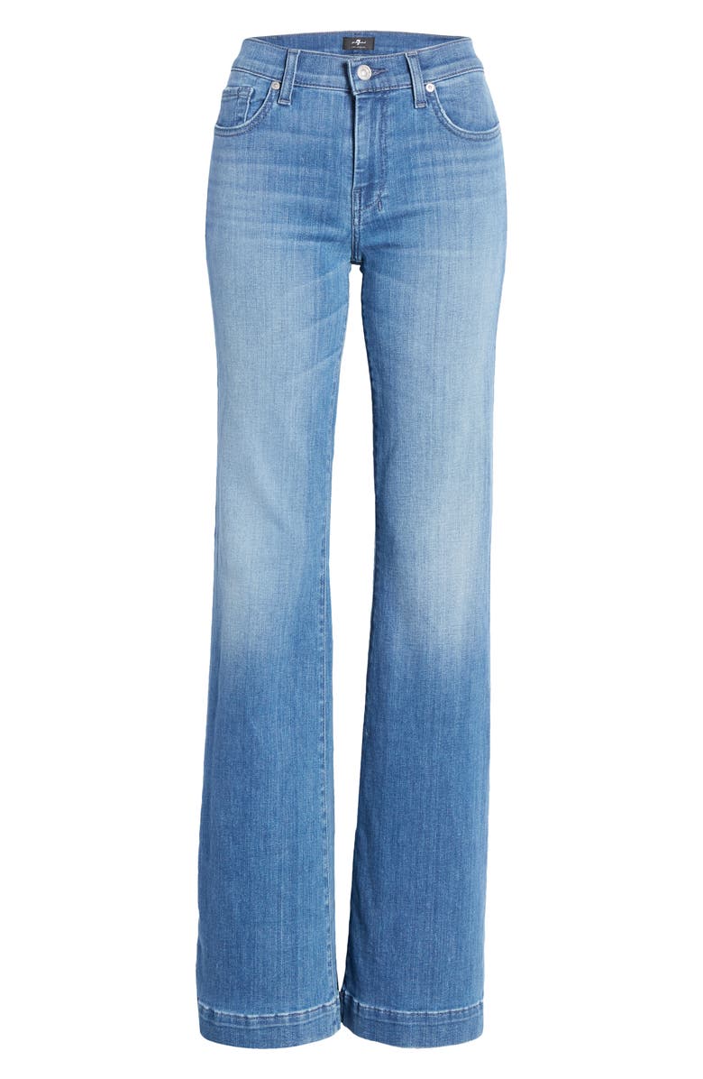 7 For All Mankind Dojo Wide Leg Jeans, Alternate, color,