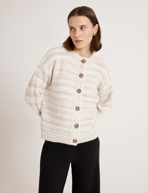 Whitney Round Neck Knitted Cardigan