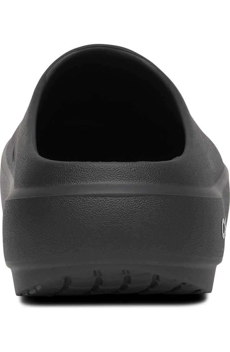 Oofos OOclog Clog, Alternate, color, Black