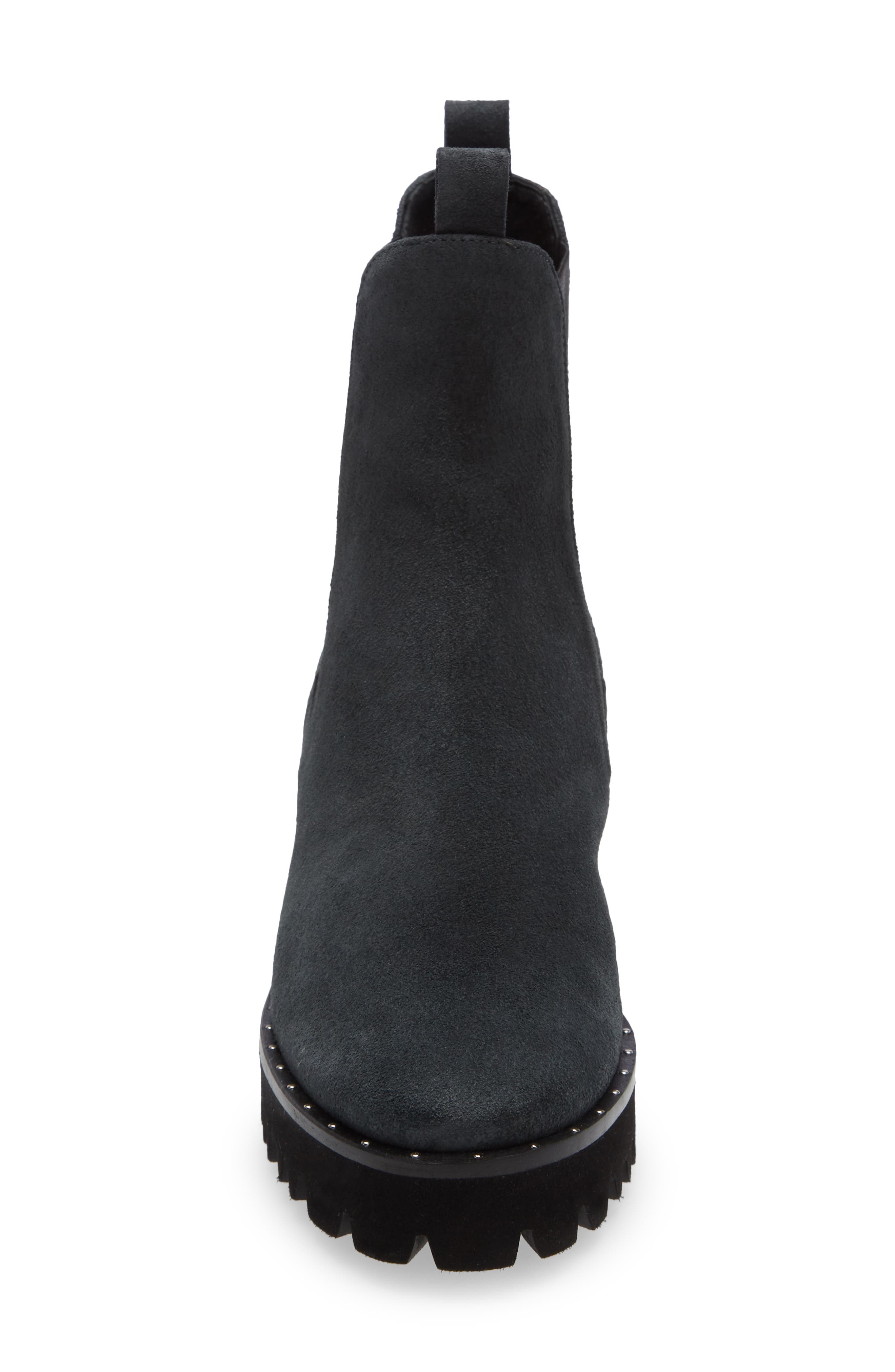 Frēda Salvador Brooke Waterproof Chelsea Boot, Alternate, color, CHROME SUEDE