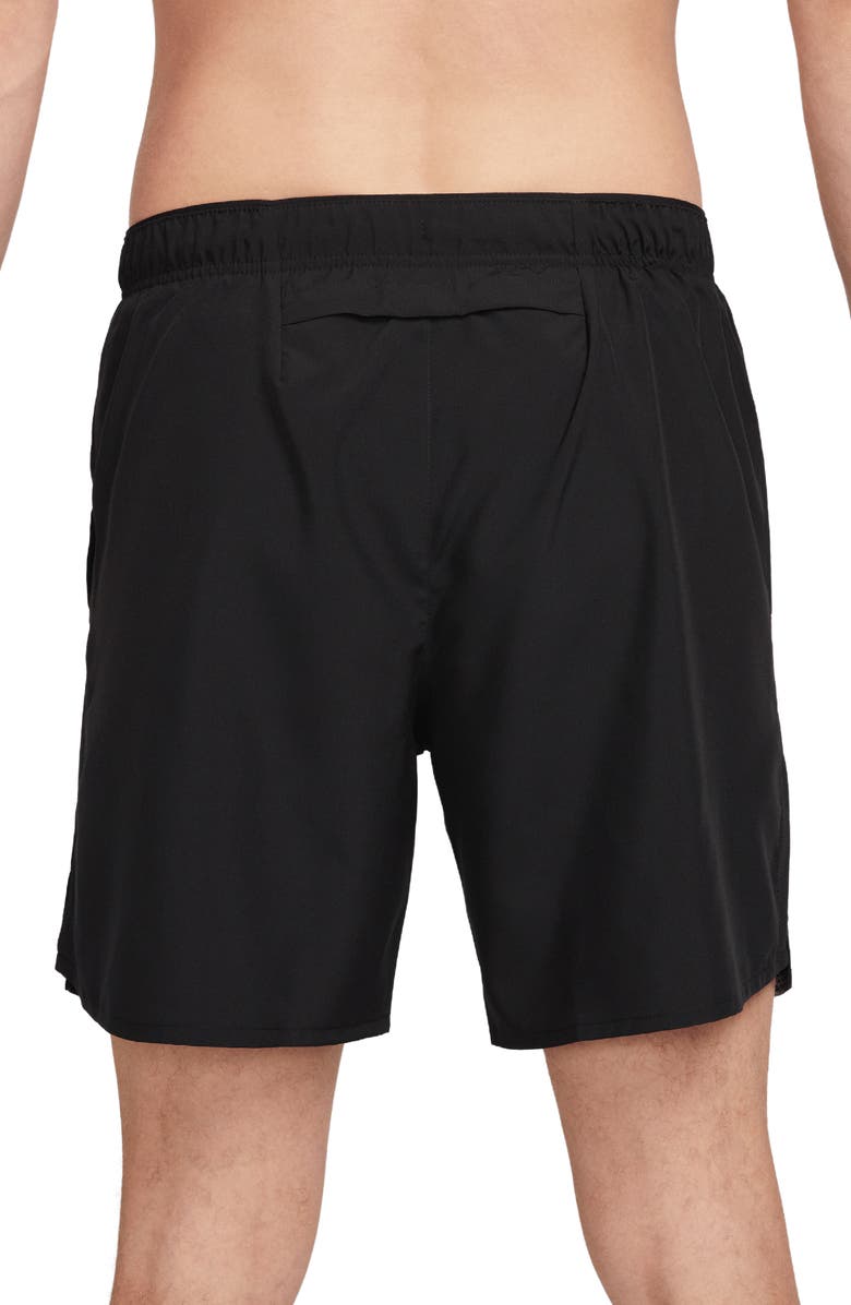 Nike Dri-FIT Challenger Athletic Shorts, Alternate, color, Black/ Reflective Silv