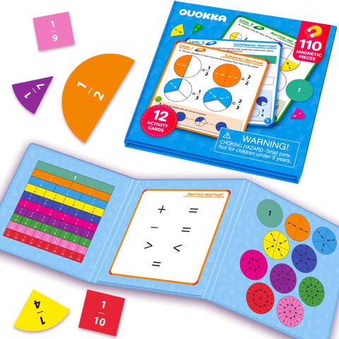 Magnetic Travel Puzzle Set - Animal, Space, Princess, and Math Puzzles for Kids
