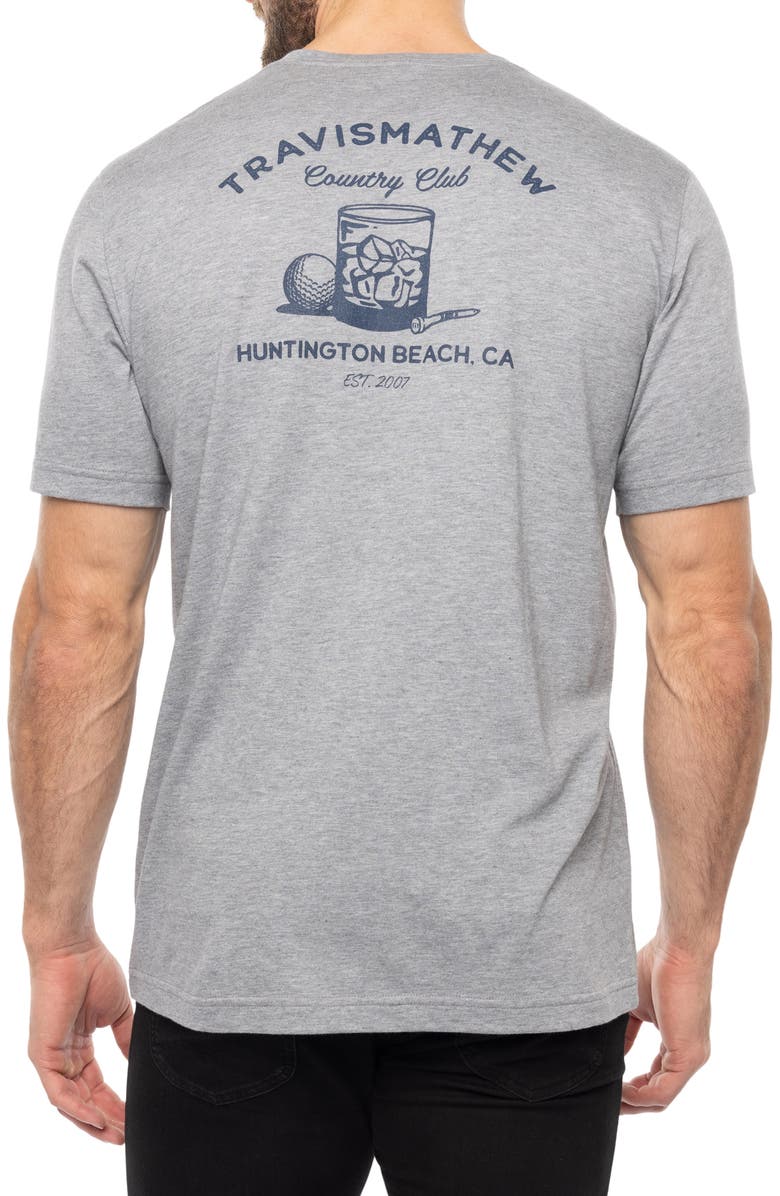 TravisMathew Seeing Double Cotton Graphic T-Shirt, Alternate, color, Heather Grey