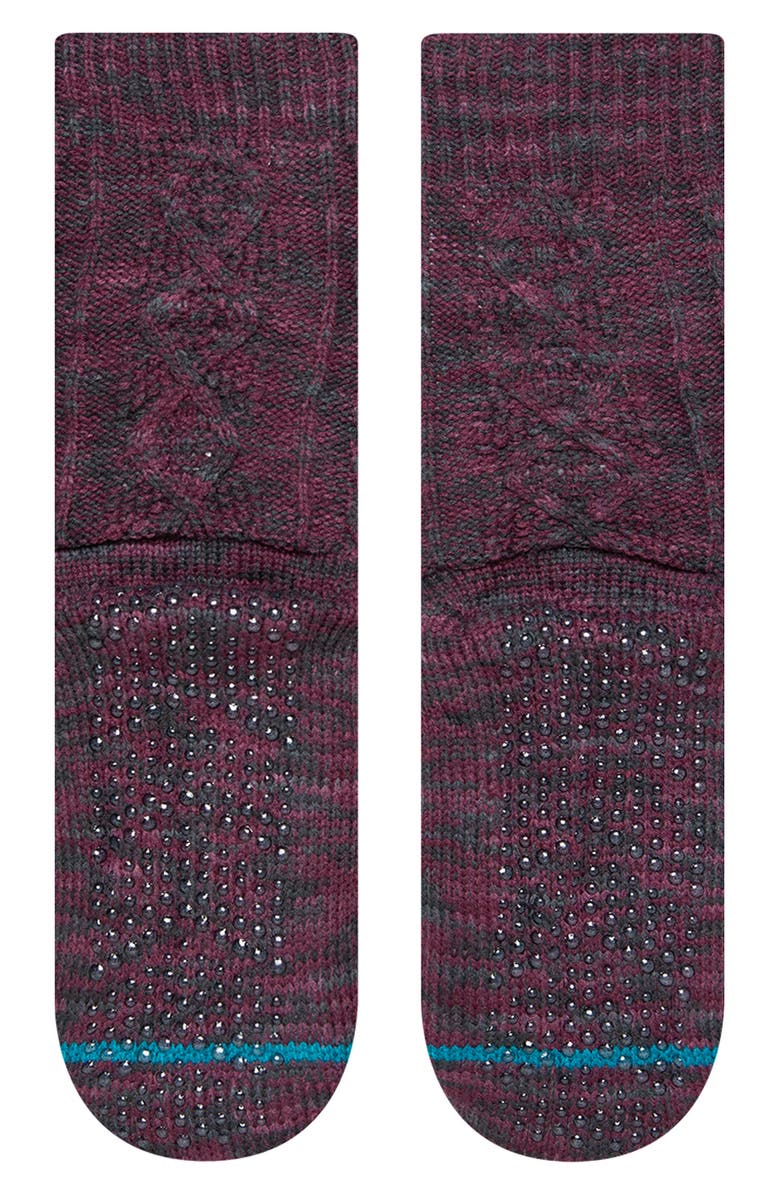 Stance Habitat Fleece Lined Crew Socks, Alternate, color, 