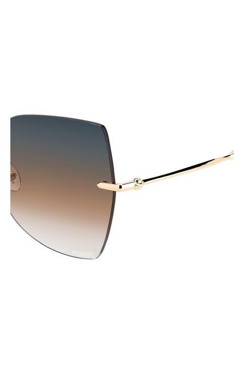 Missoni 56mm Gradient Cat Eye Sunglasses