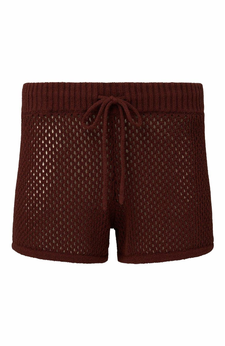 Onia Crochet Knit Micro Short, Alternate, color,