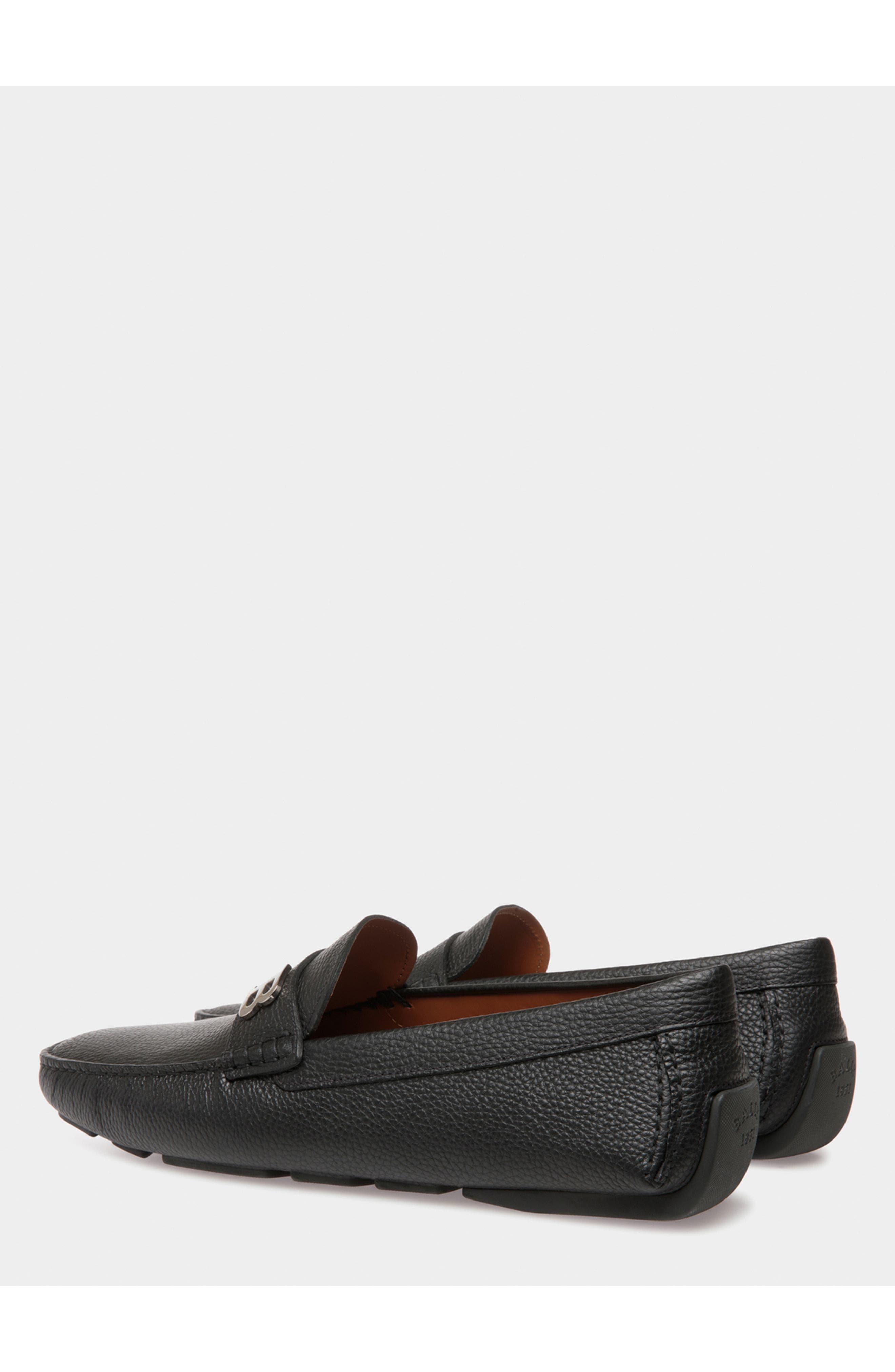 Bally Driver in Calf Leather, Alternate, color, 