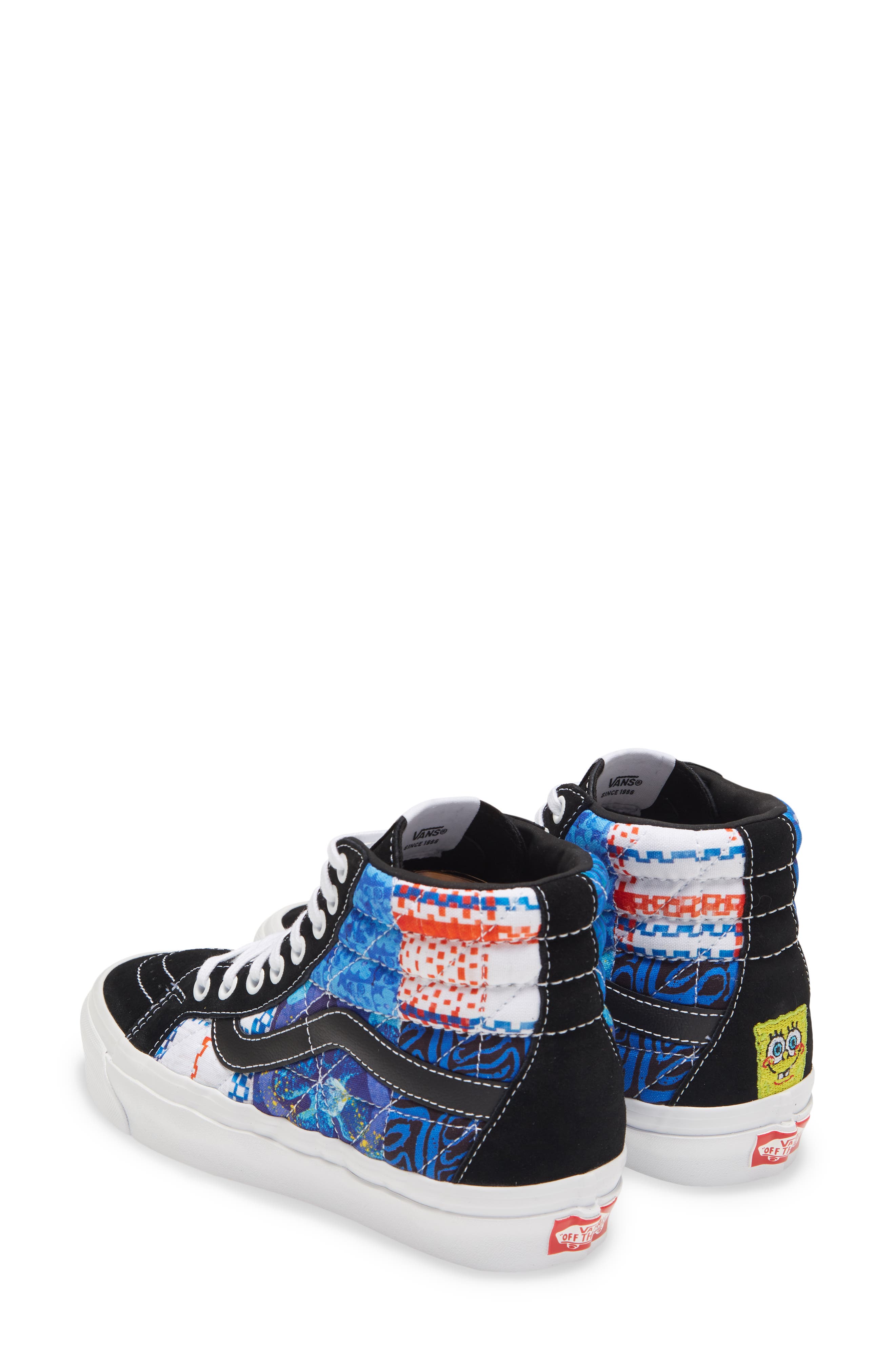 Vans X Sandy Liang x SpongeBob SquarePants SK8-HI 38 DX Sneaker, Alternate, color, 