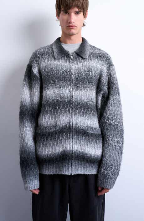 Topman Zip Front Cardigan