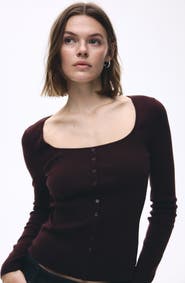 H&M Square-neck Top