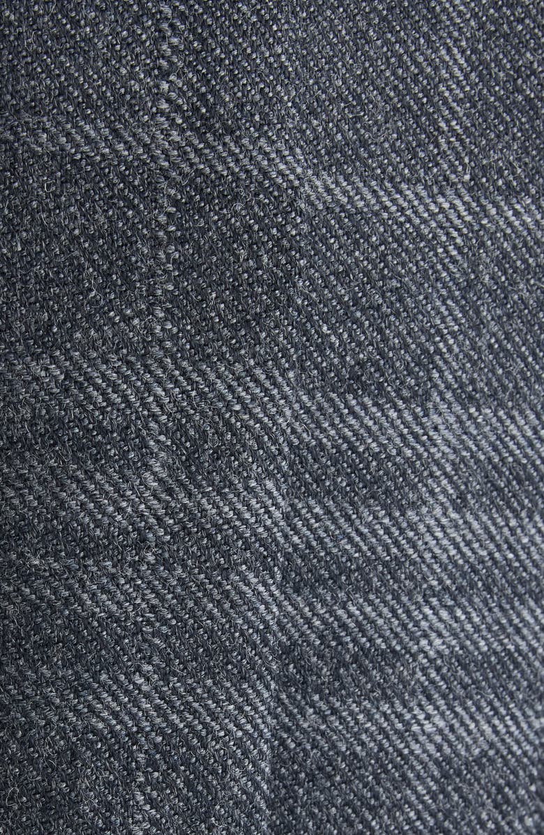 Balenciaga Tartan Wool Kilt Miniskirt, Alternate, color, 1240 Grey