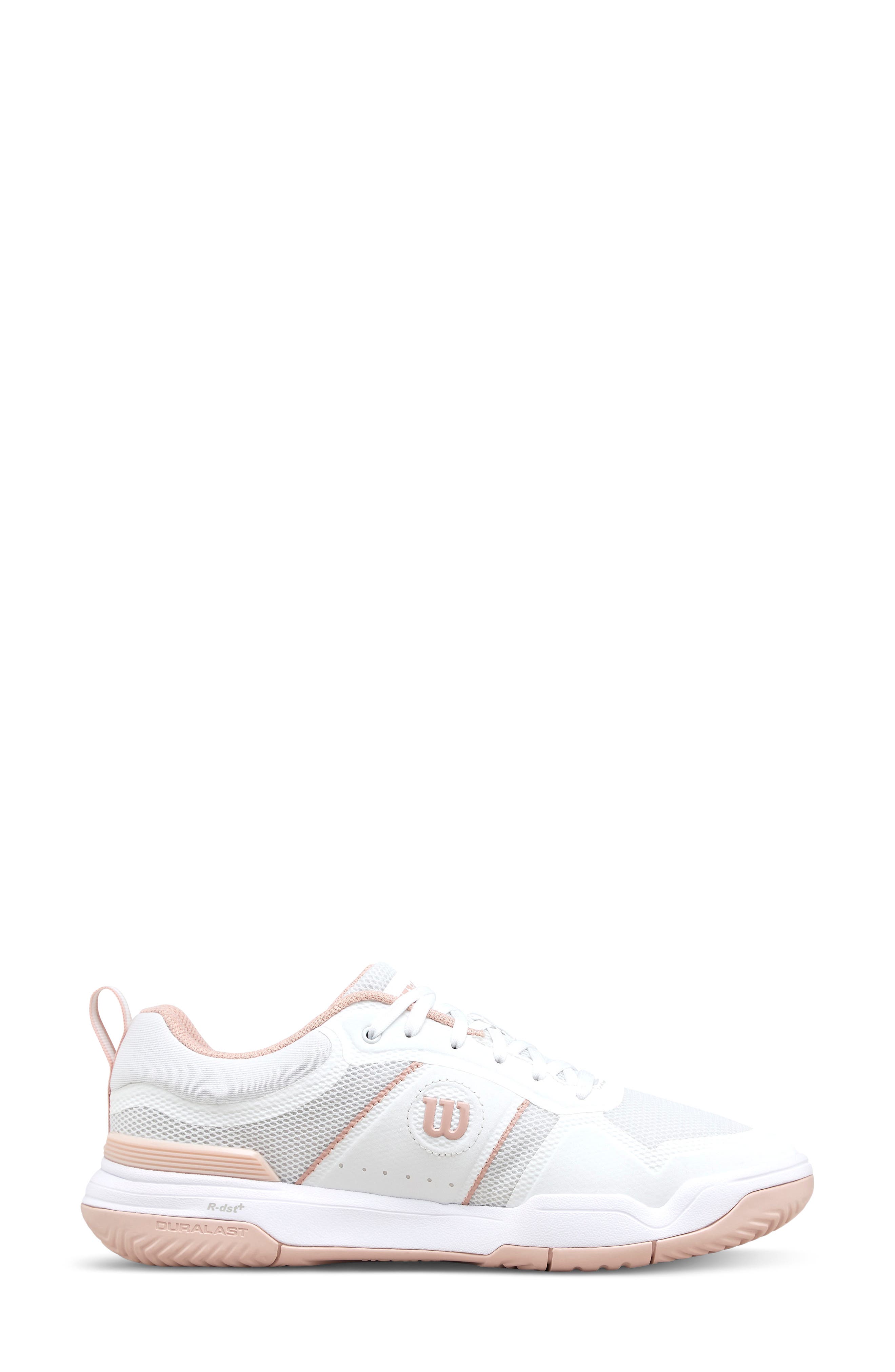 Pickle Pro Pickleball Sneaker, Alternate, color, CLEAR WHITE / CAMEO ROSE
