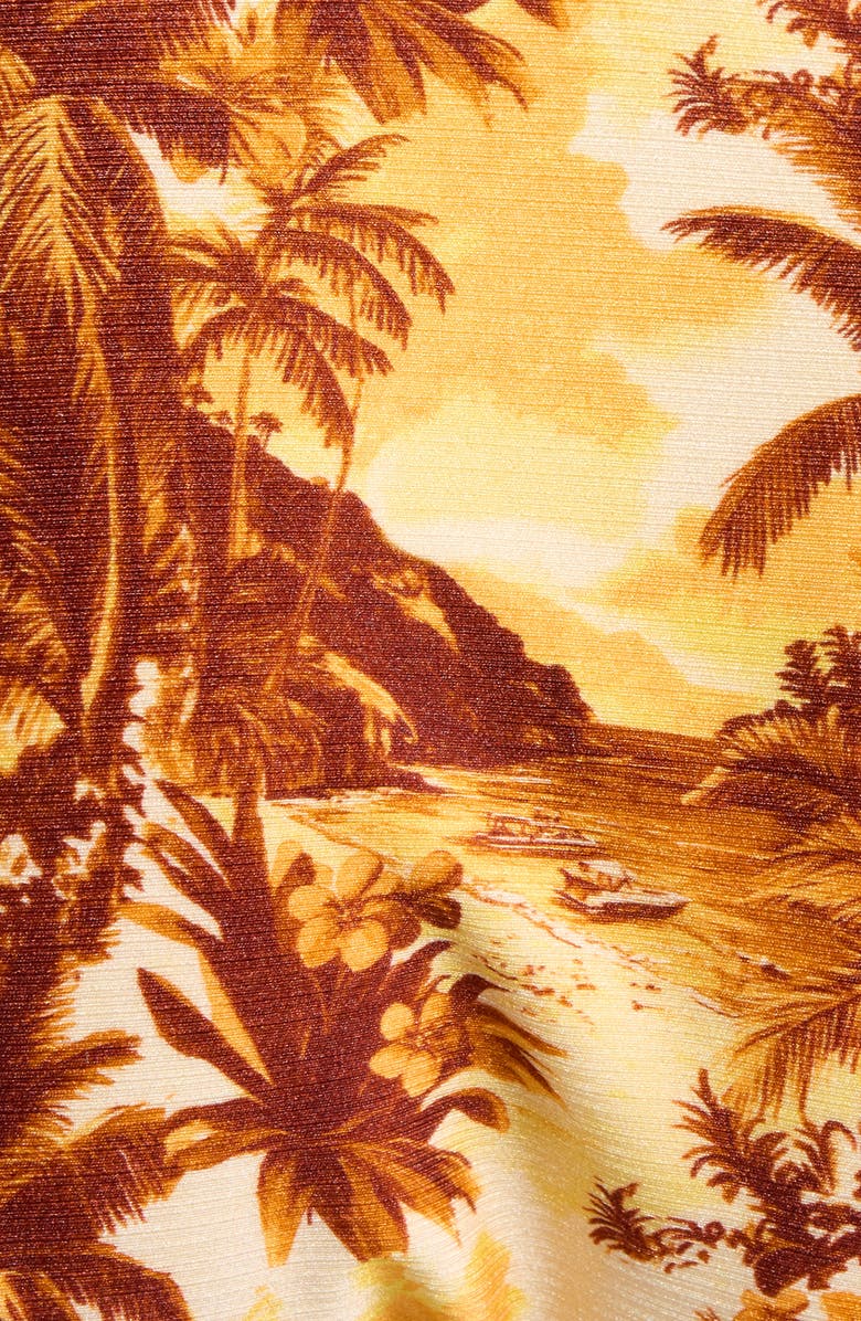 Kulani Kinis Crochet Dipped Side Tie Bikini Bottoms, Alternate, color, Vintage Vacay