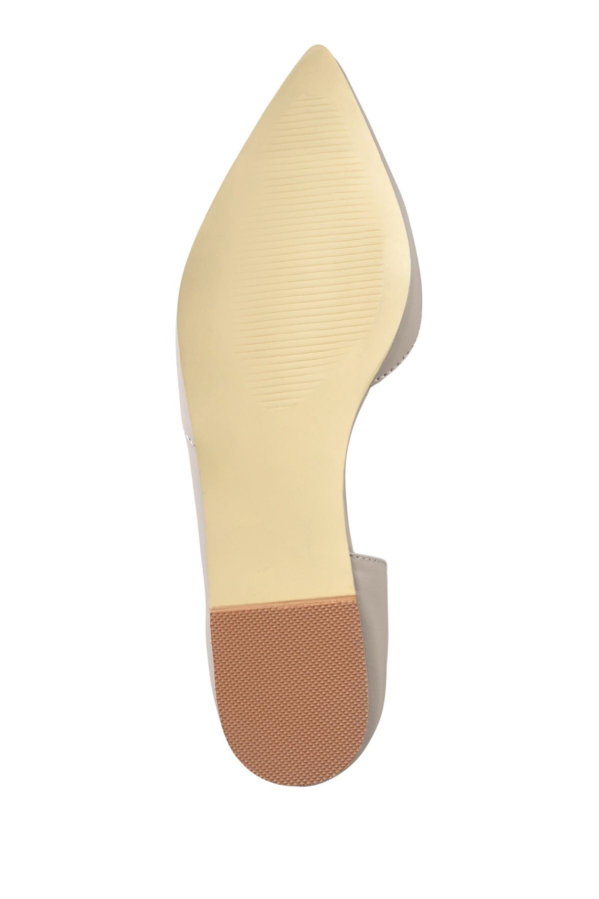 JOURNEE Cortni d'Orsay Flat, Alternate, color, GREY