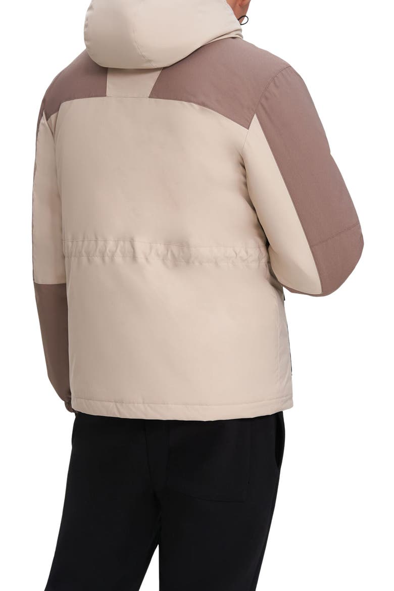 Sylas Colorblock Jacket, Alternate, color, OAT/LEAFLESS