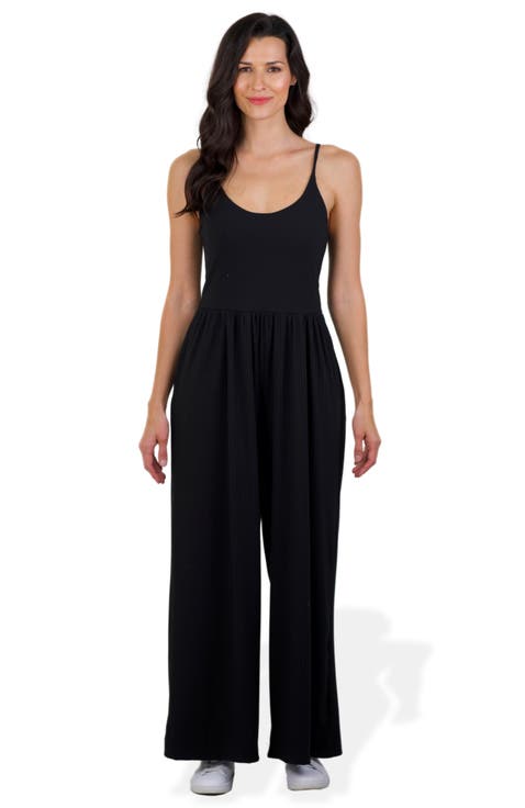 Blushing Beauties Black Jumpsuit