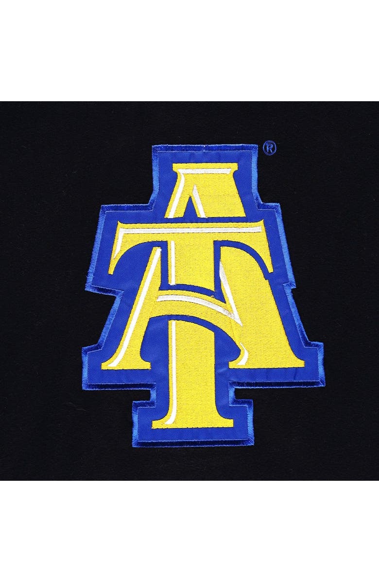 FISLL Men's FISLL Black North Carolina A&T Aggies Applique T-Shirt, Alternate, color, Black