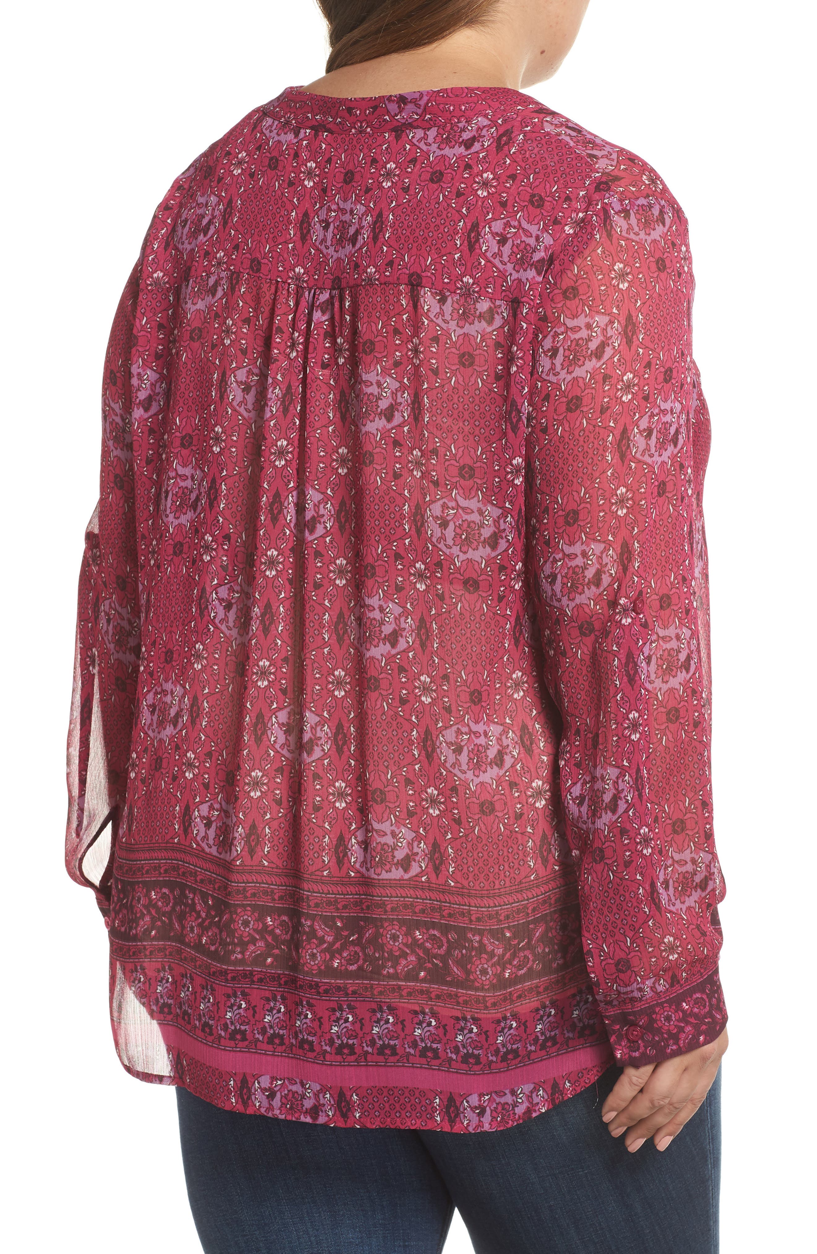 Jasmine Roll Sleeve Top - image 2