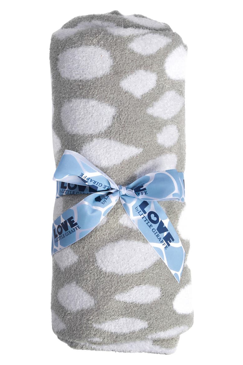Kids' Dolce Love Between the Lines Throw Blanket, Main, color, SAGE GREEN