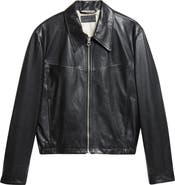 Lemaire Leather Blouson Biker Jacket