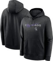 Nike Men's Nike Black Colorado Rockies Swoosh NeighborHOOD Pullover Hoodie