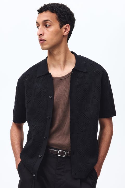 Regular Fit Knitted Shirt