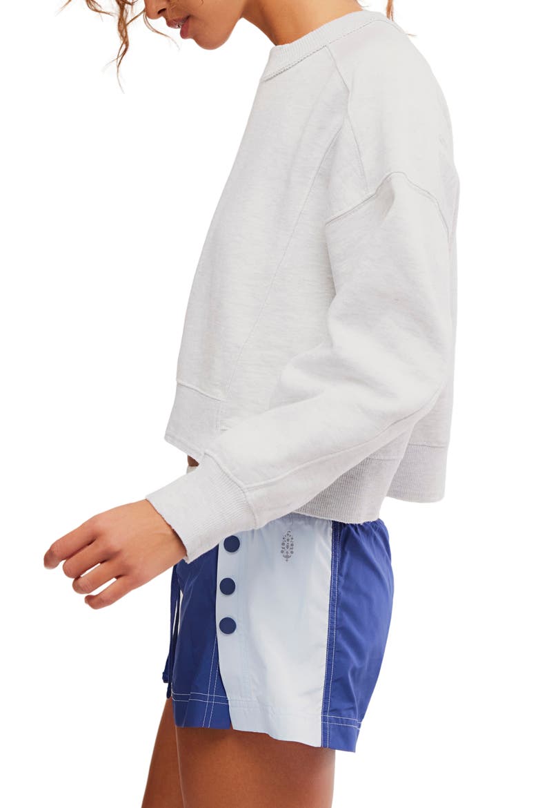 FP Movement Intercept Cotton Blend Sweatshirt, Alternate, color, LIGHT HEATHER GREY